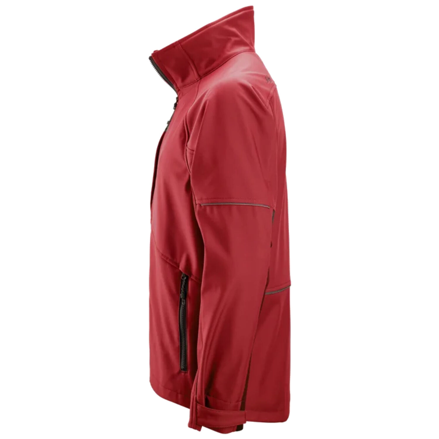 Shoftshelljacke "1258" in rot/schwarz, S - Thumbnail 3