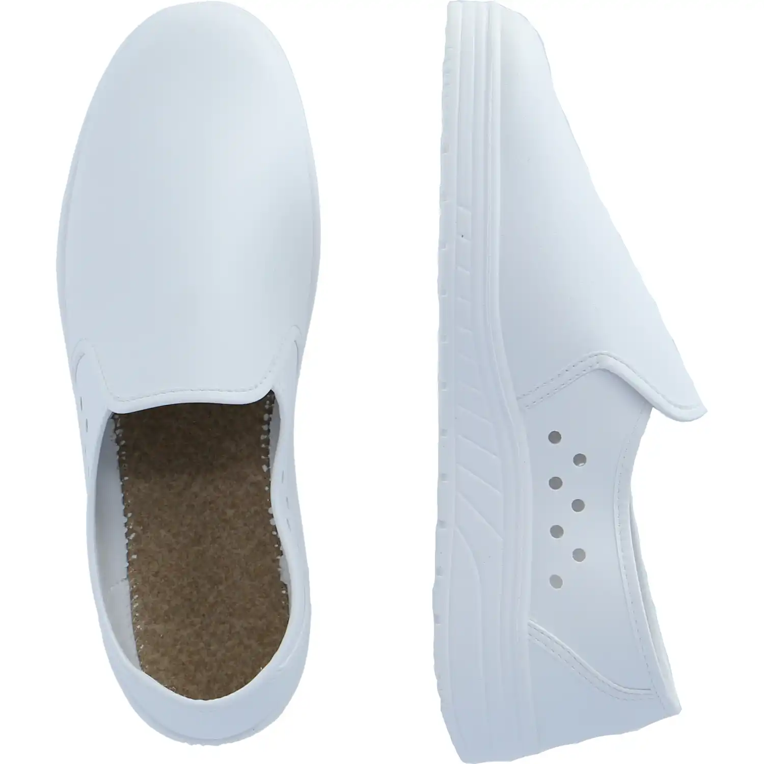 Berufsslipper O1 "2370" Air Cushion weiß in 38 - Thumbnail 2