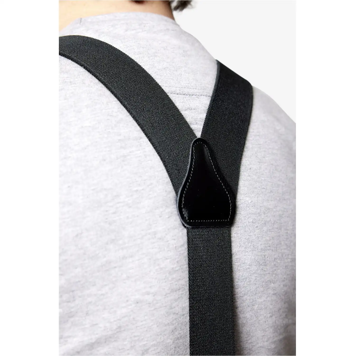 Hosenträger mit Lederpatten "BODO" 120cm - Thumbnail 2