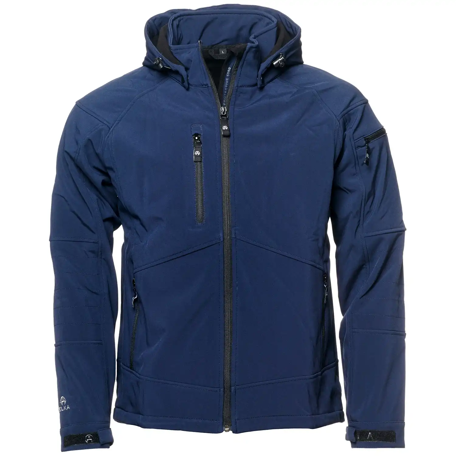 Softshelljacke "116500" Elements in navy, L - Thumbnail 1