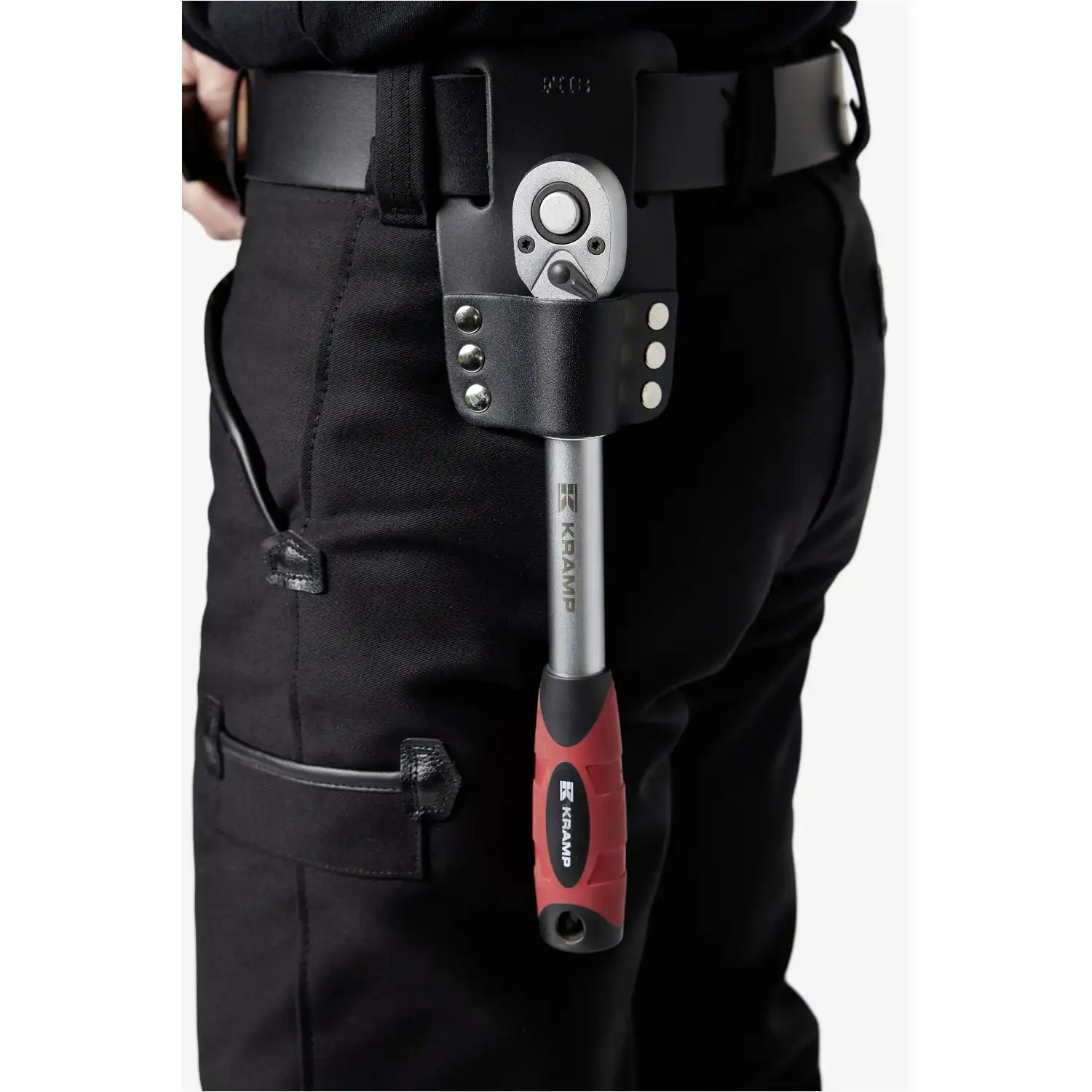 Knarrenhalter "SILAS" schwarz - Thumbnail 4