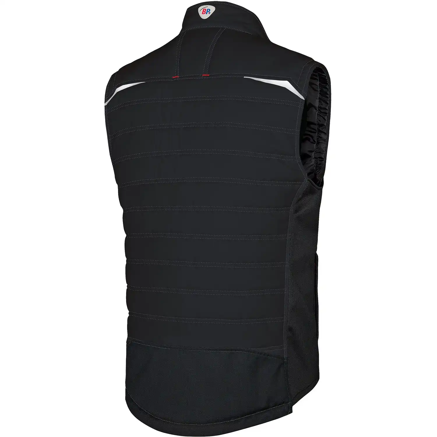 Winter-Steppweste "1986-570" Bplus in schwarz, L - Thumbnail 2