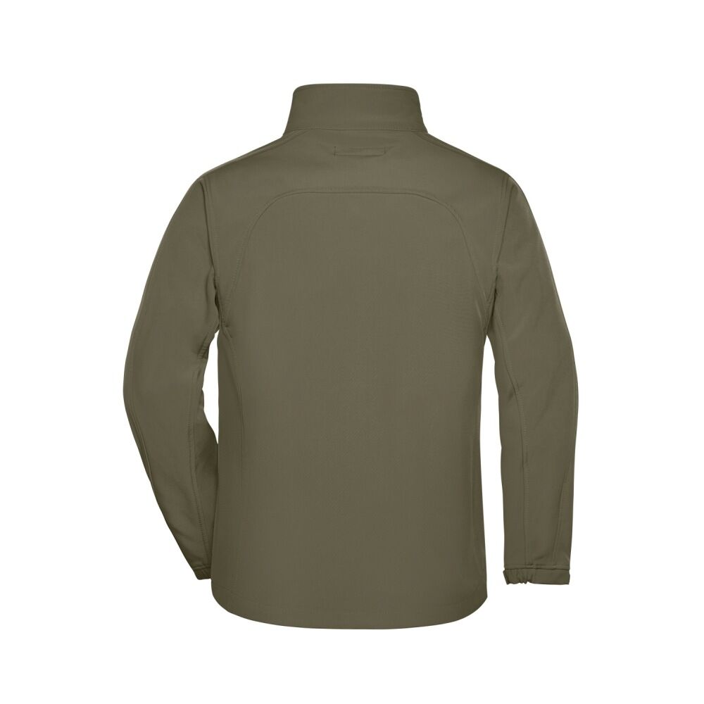 Softshelljacke "JN135" in olive, 3XL - Thumbnail 2