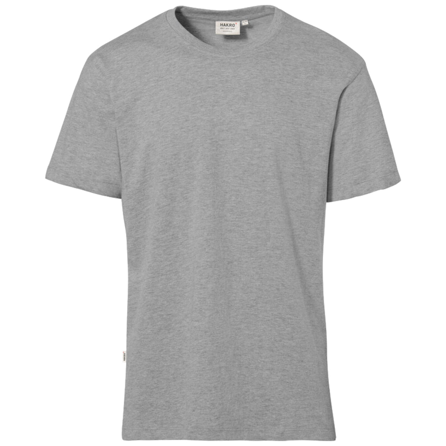 T-Shirt "Classic" 292 in grau-meliert, L - Thumbnail 1