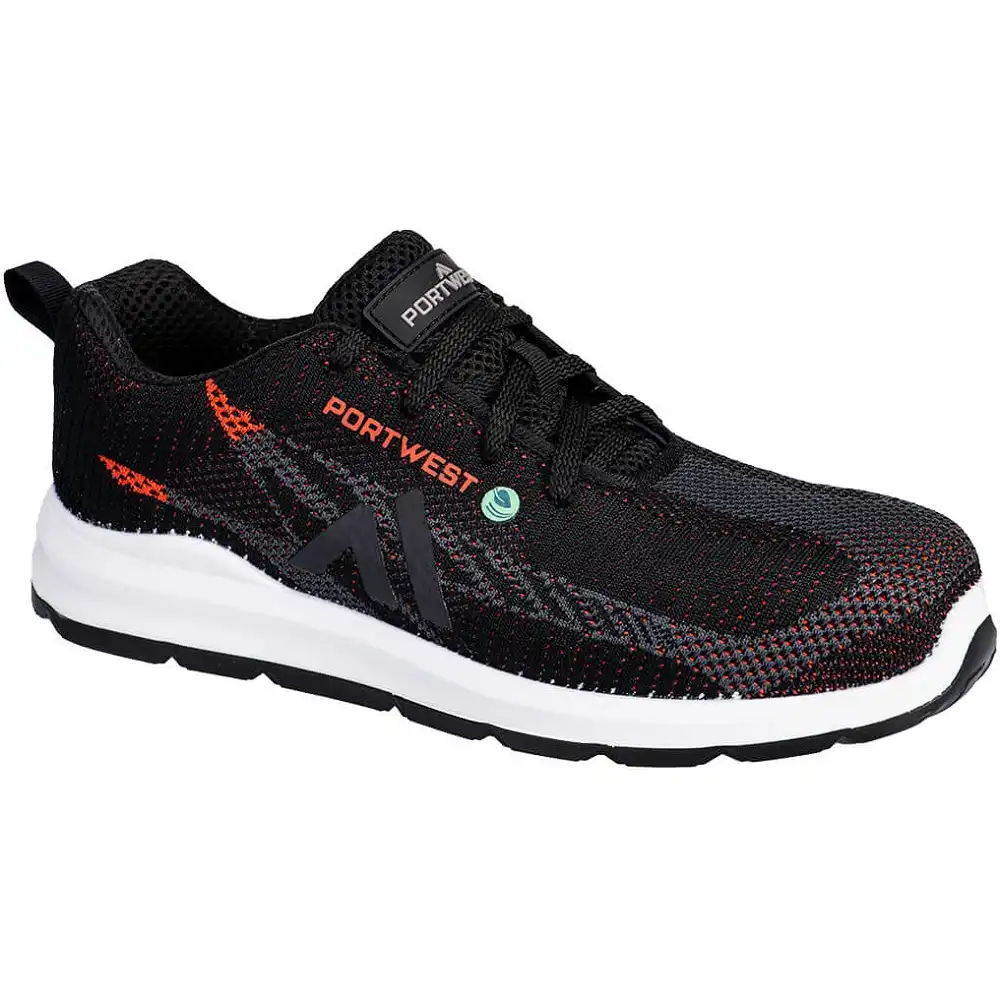 Sicherheitshalbschuhe S1PS "FC06" schwarz/rot in 43 - Bild 1