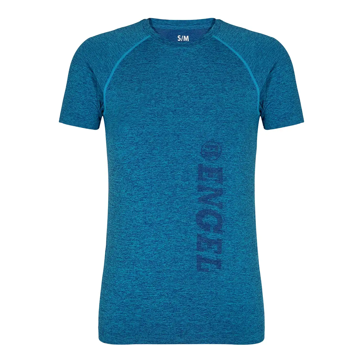 T-Shirt "9060-155" X-treme in türkisblau melange, S/M - Thumbnail 1