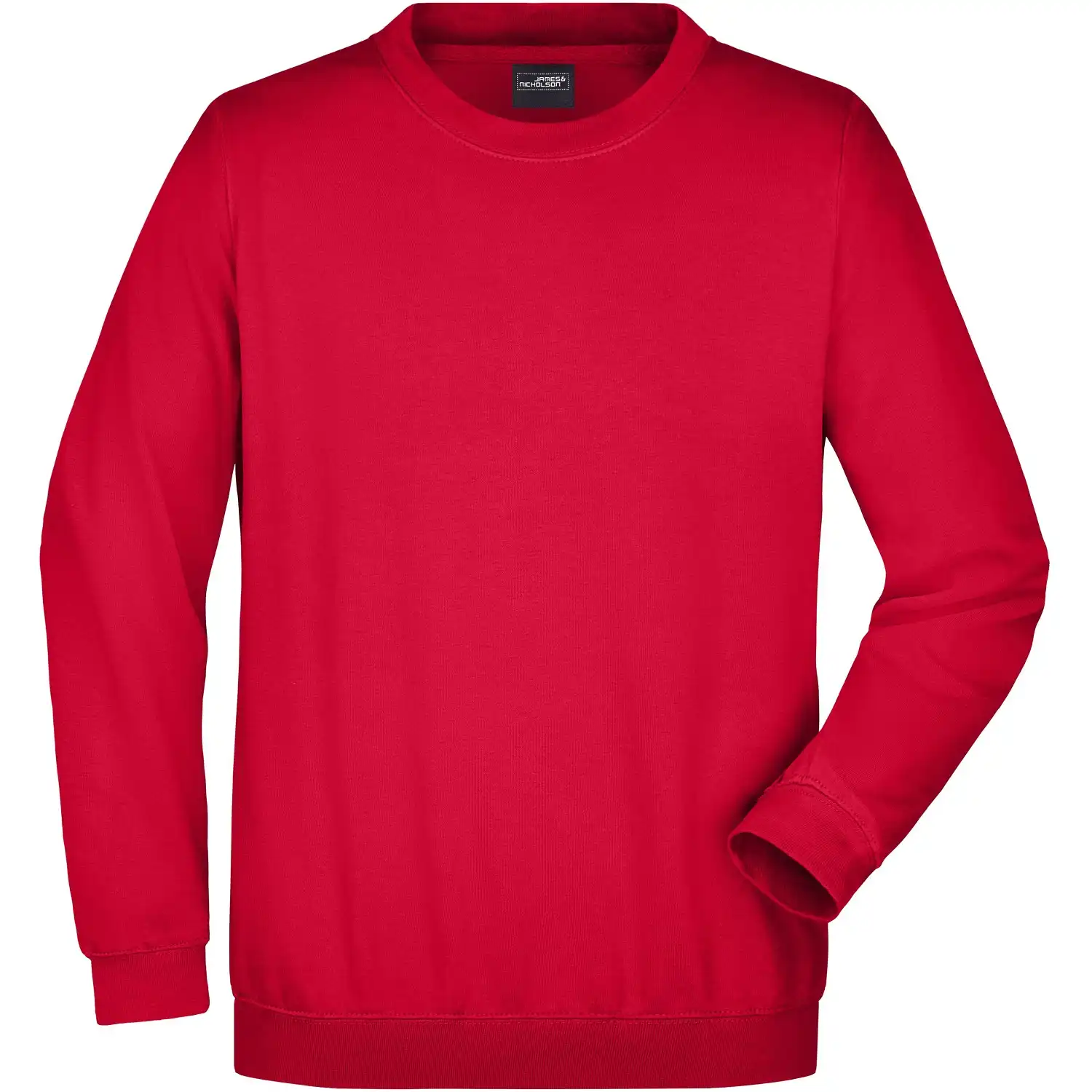Sweatshirt Heavy "JN040" in red, XL - Thumbnail 1