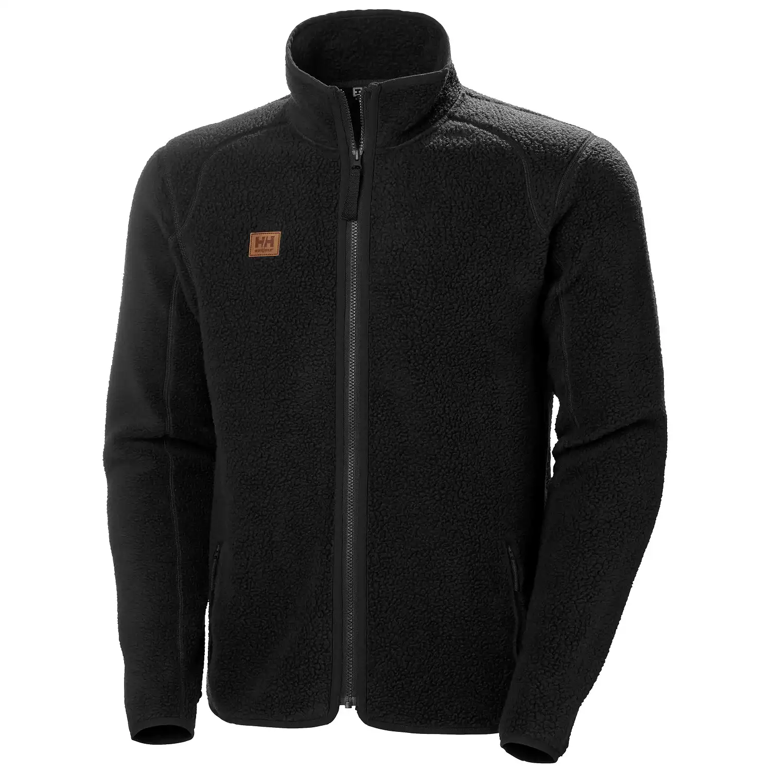 Faserpelzjacke "HERITAGE" in schwarz, L - Thumbnail 1