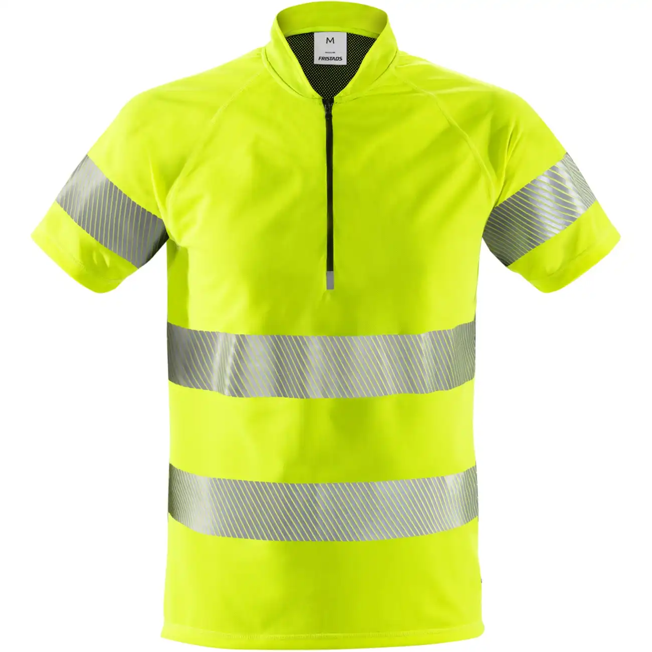 Warnschutz Funktions Zip-Shirt "7117 TCY" in gelb, XS - Thumbnail 1
