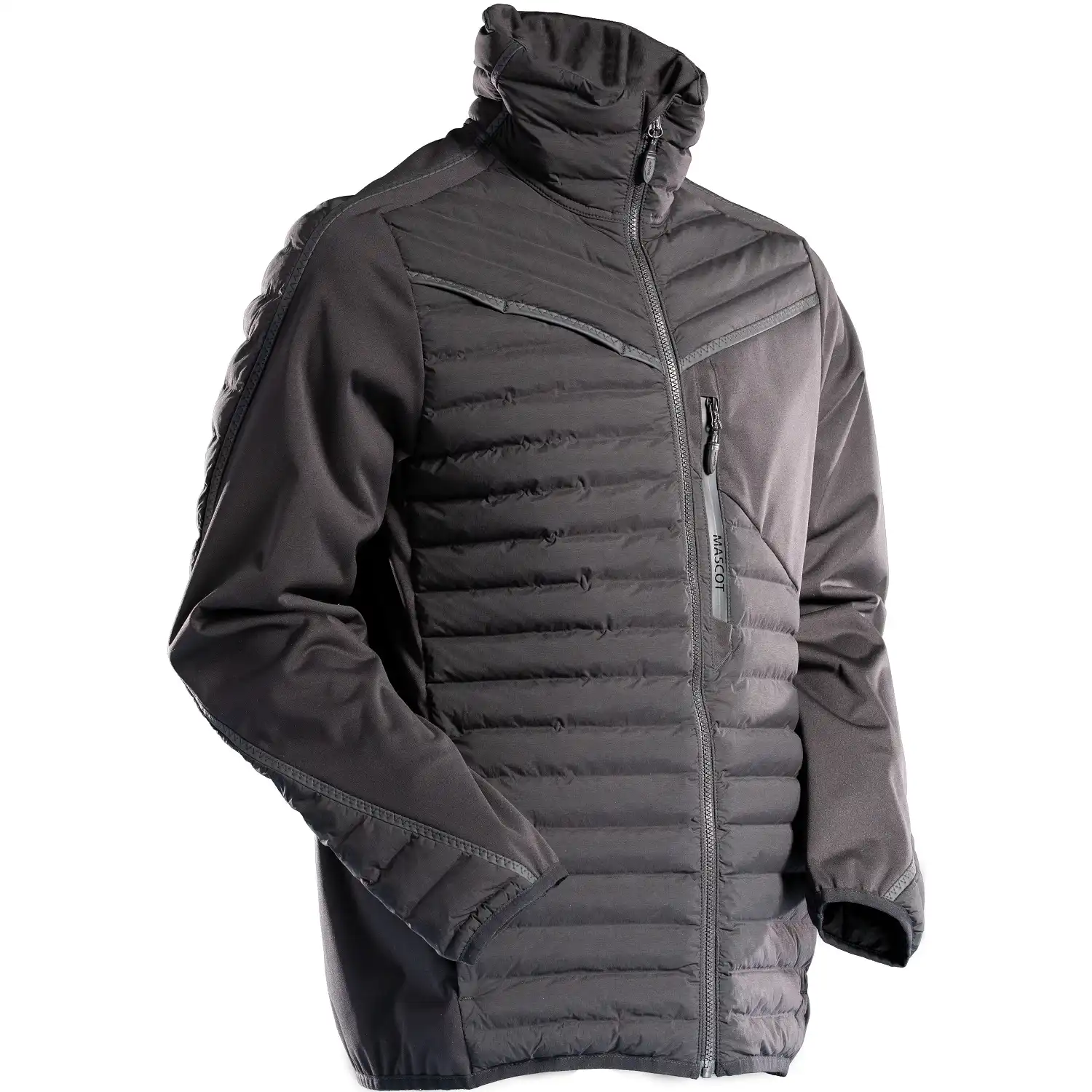 Steppjacke "22115-607" Customized in schwarz, XXL - Bild 1