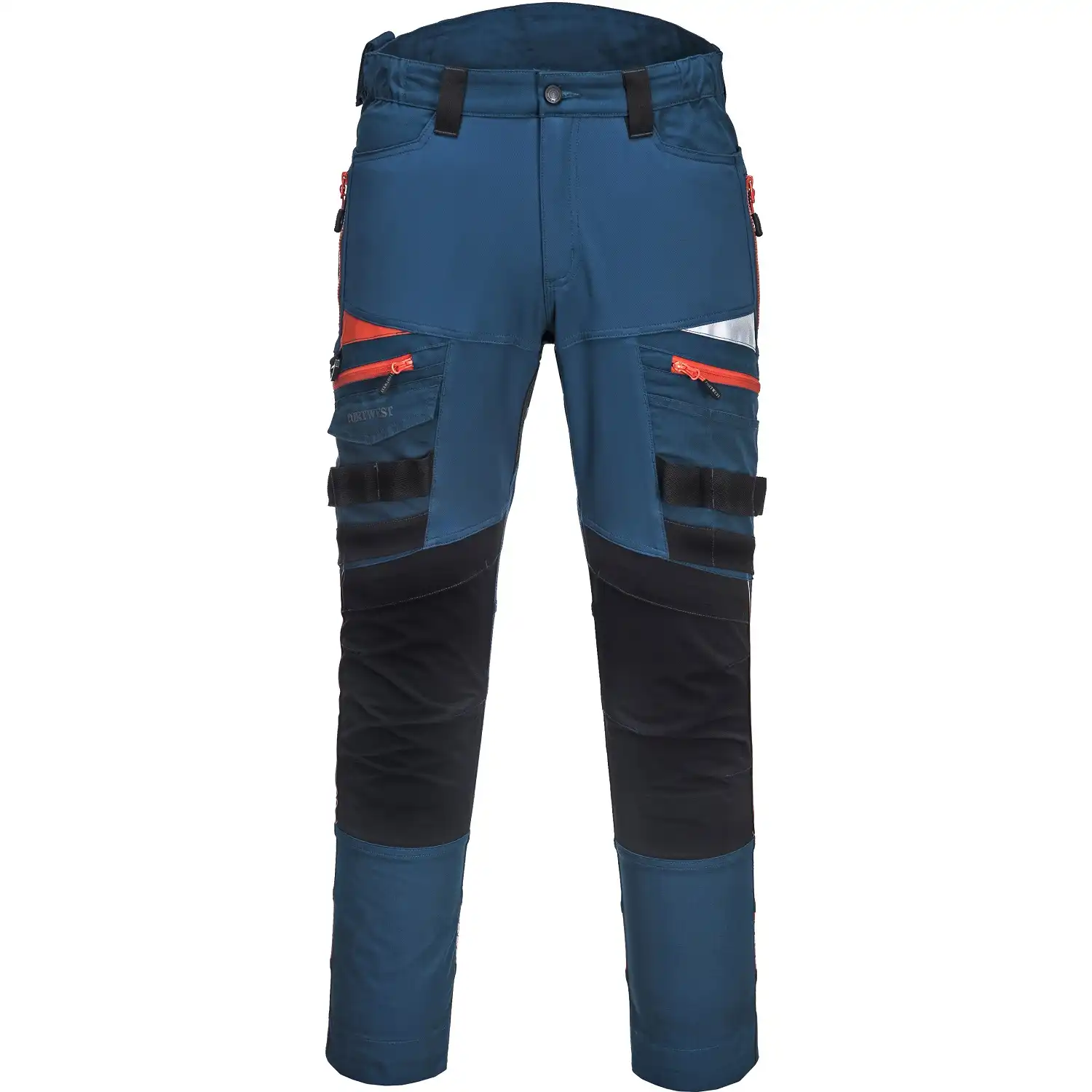 Stretch Bundhose "DX449" DX4 in metro blue, 33 - Thumbnail 1
