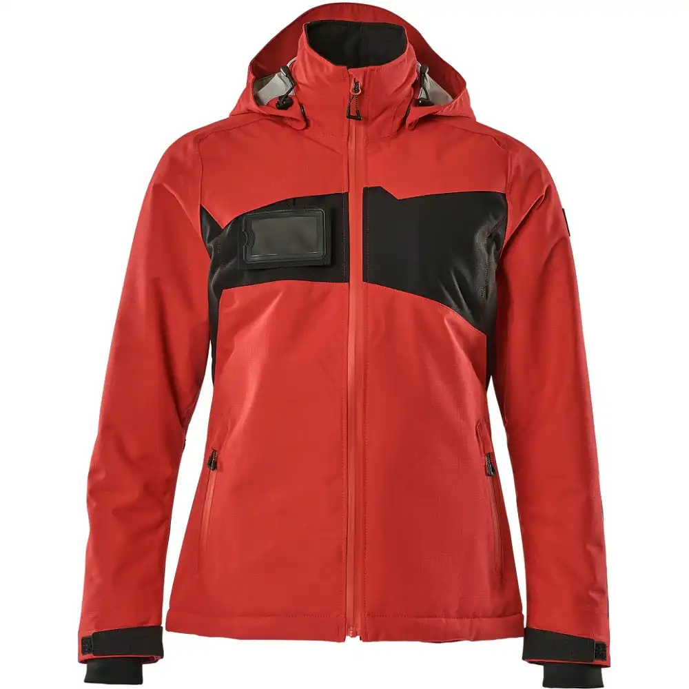 Damen Winterjacke mit CLIMASCOT® "ACCELERATE" in verkehrsrot/schwarz, M - Thumbnail 1