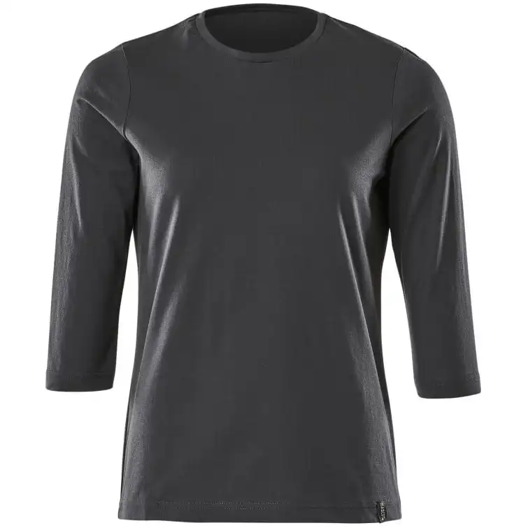 Damen 3/4 Arm-Shirt "20191" Crossover in schwarzblau, XXL - Thumbnail 1