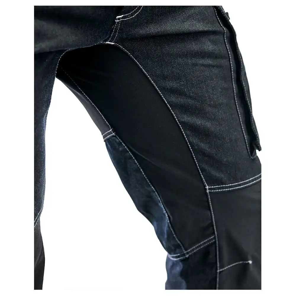 Service Bundhose "1459-1142" 340 g/m² in marine/schwarz, 44 - Thumbnail 4