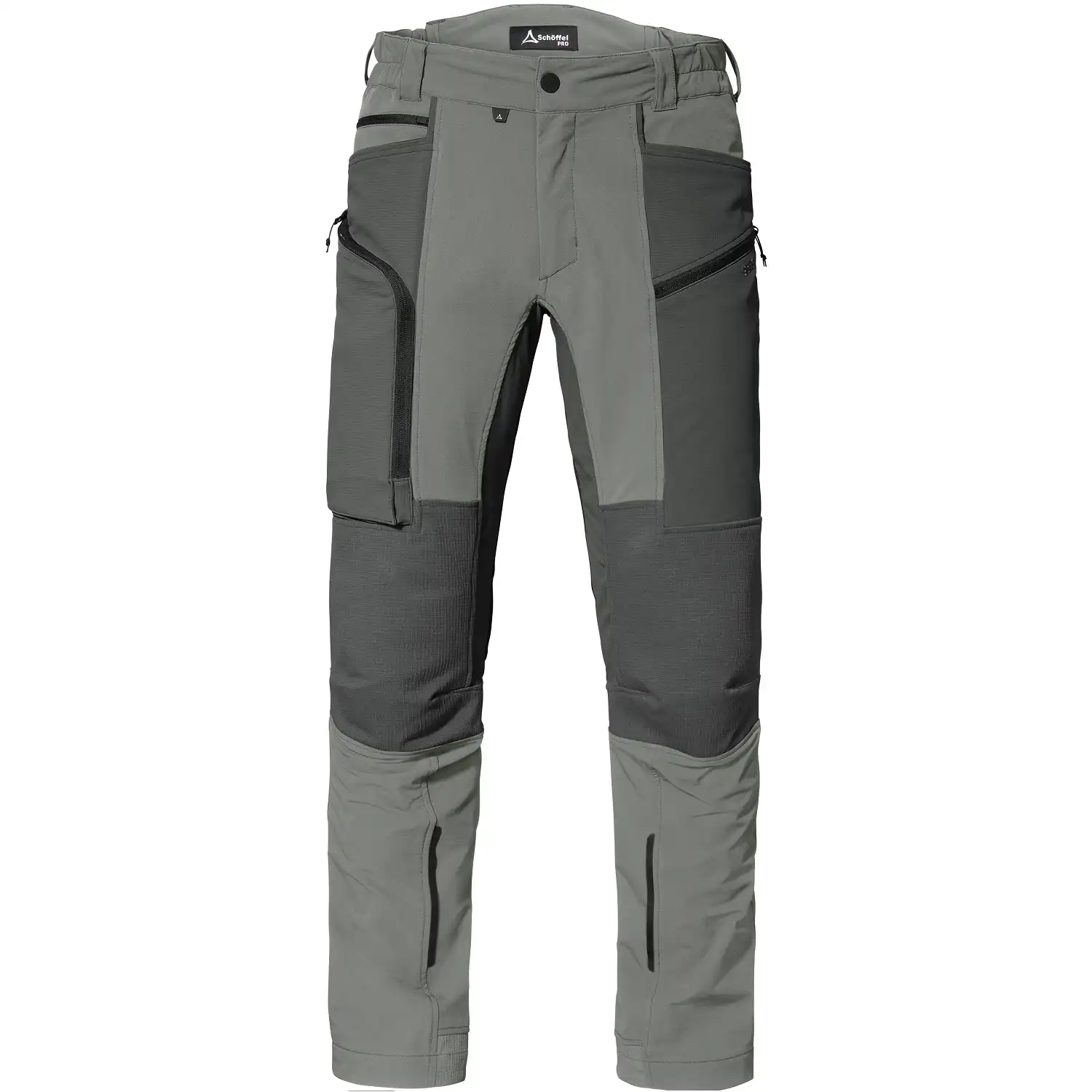 Stretch-Bundhose "MASCHINE" in grau, 48 - Thumbnail 1