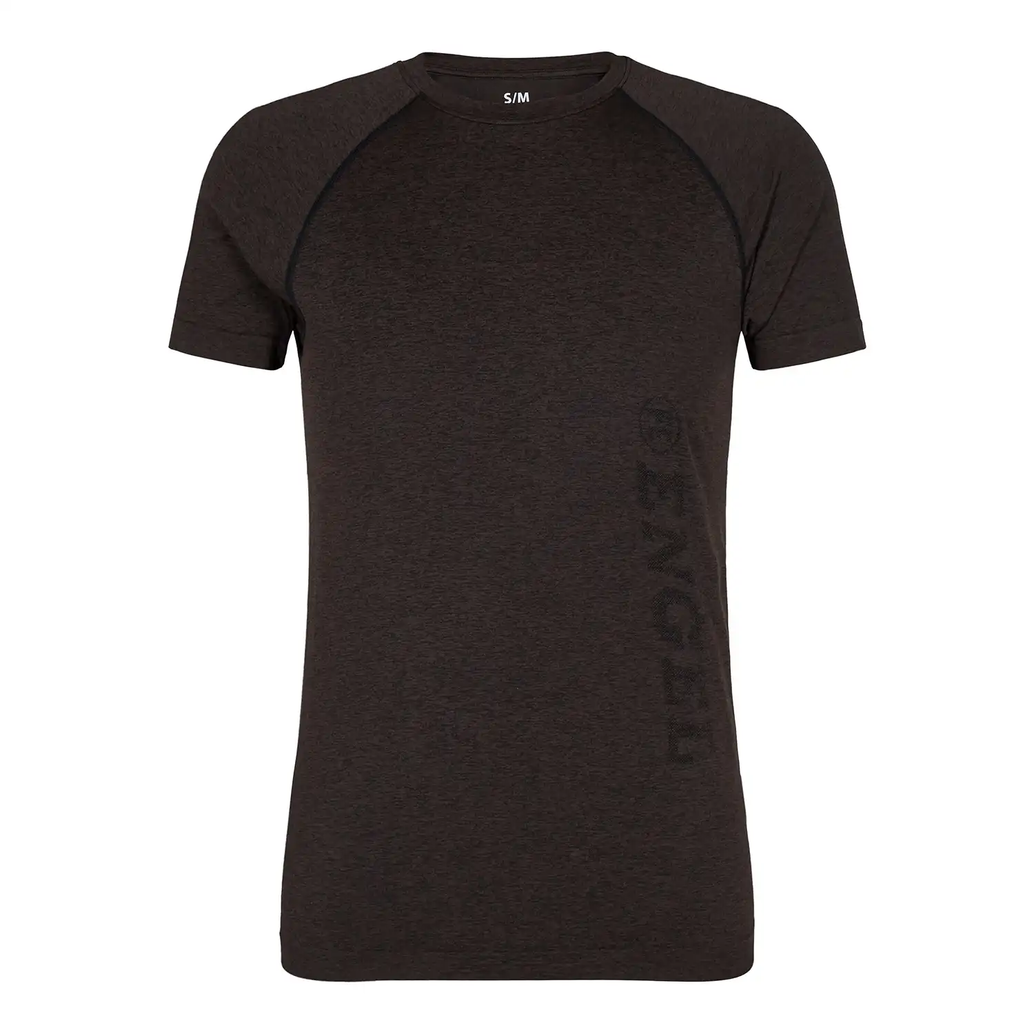 T-Shirt "9060-155" X-treme in mokkabraun melange, S/M - Thumbnail 1