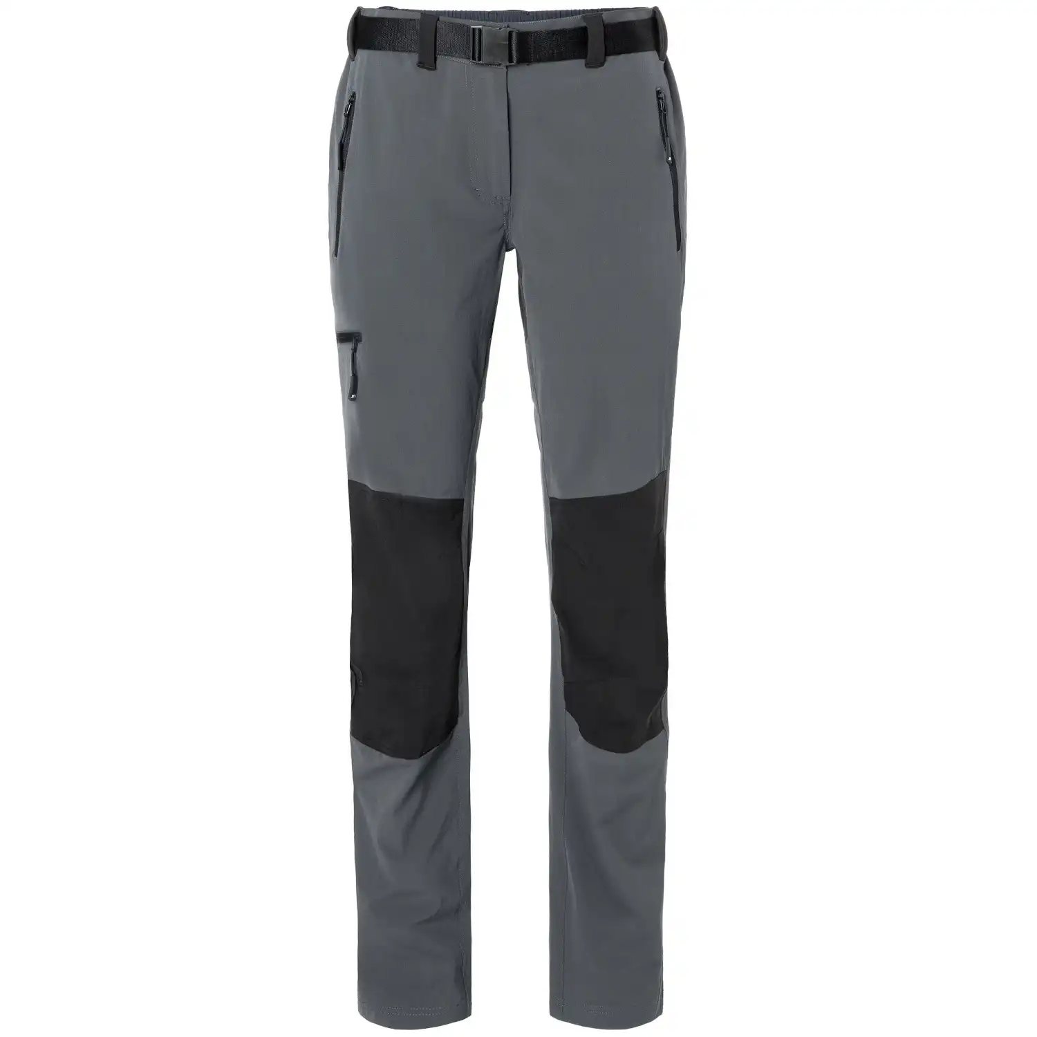 Damen Trekking Hosen "JN1205" in carbon/black, L - Thumbnail 1