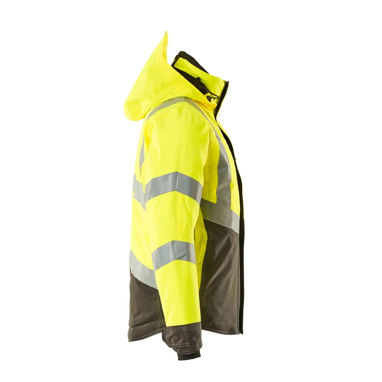 Warnschutz Winterjacke "HASTINGS" Safe Supreme in warngelb/anthrazit, XXL - Thumbnail 4