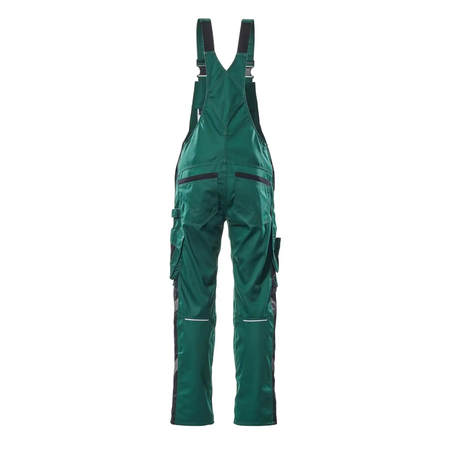 Latzhose "AUGSBURG" Unique in grün/schwarz, 82C50 (EU 50) - Thumbnail 2