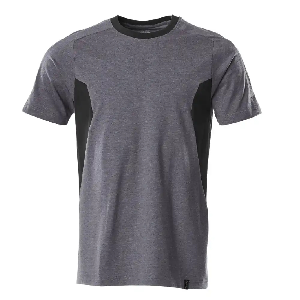 T-Shirt "ACCELERATE" in dunkelanthrazit/schwarz, XS - Bild 1