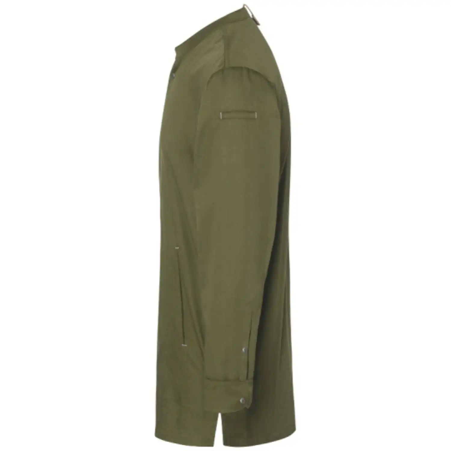 Herren Kochjacke "JM 35" in moosgrün, 64 - Thumbnail 3
