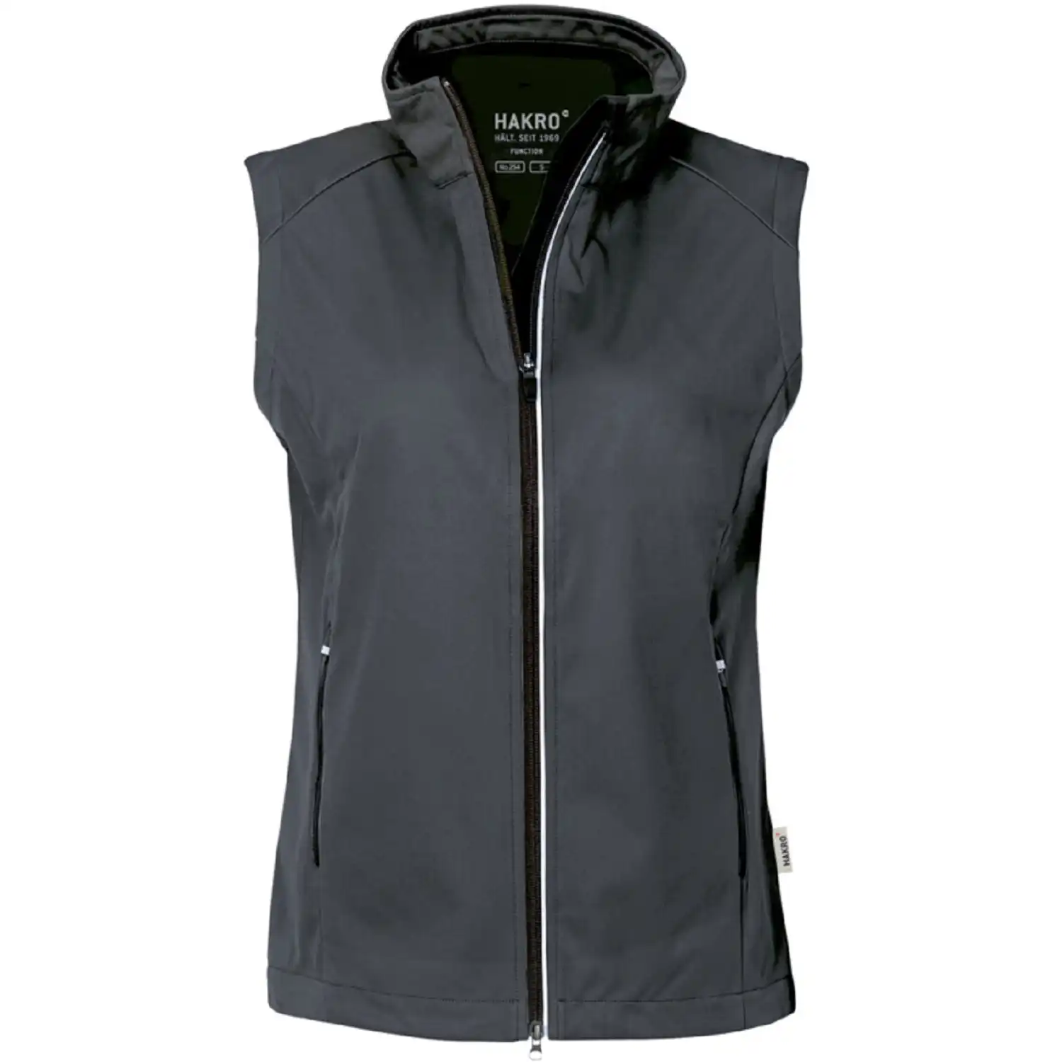 Damen Light-Softshell Weste "SARINA" 254 in anthrazit, L - Thumbnail 1