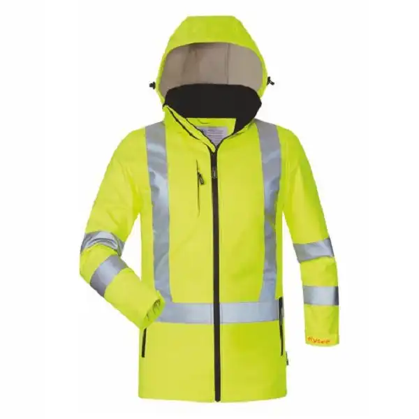 Damen Warnschutz-Softshelljacke "EMMA"gelb in 38 - Bild 1