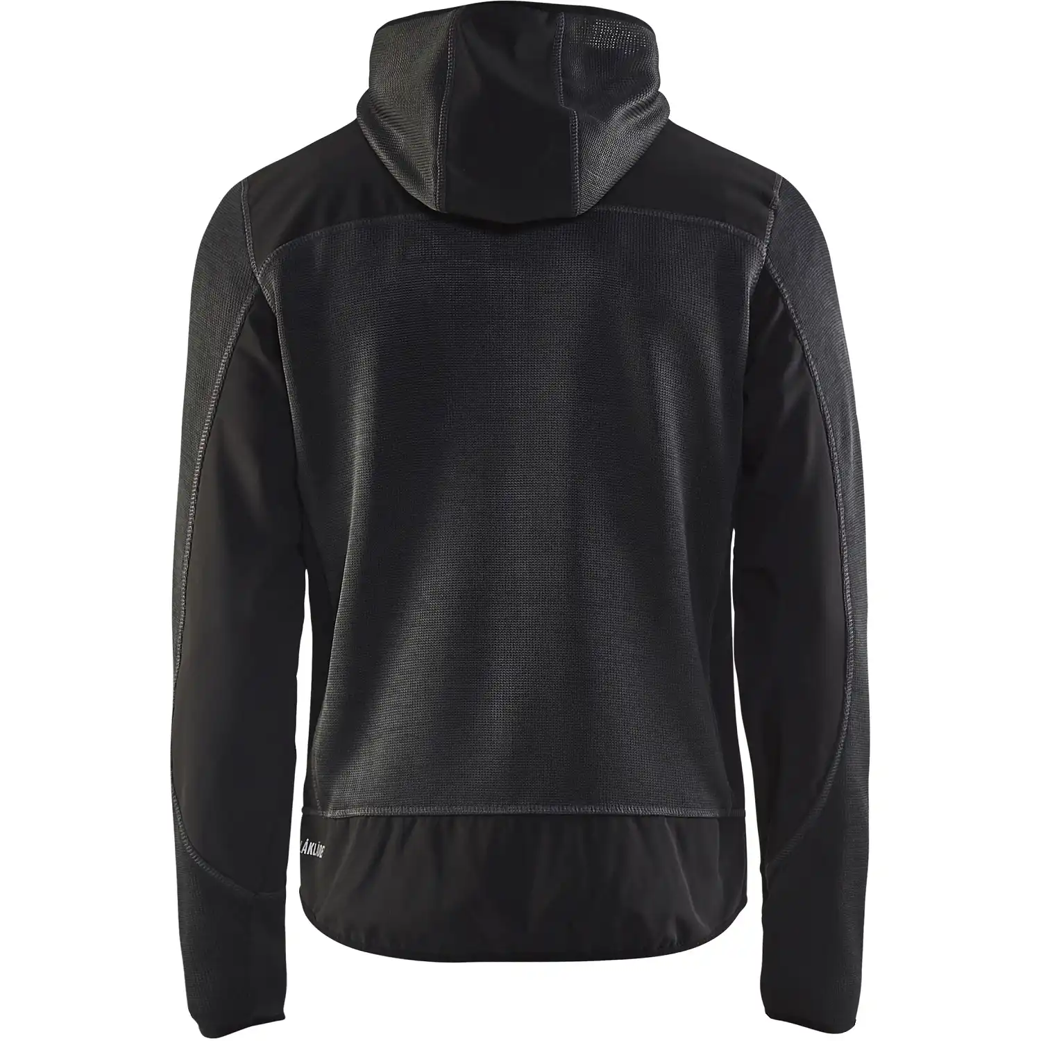 Strickjacke "4930" mit Softshell in dunkelgrau/schwarz, L - Thumbnail 2