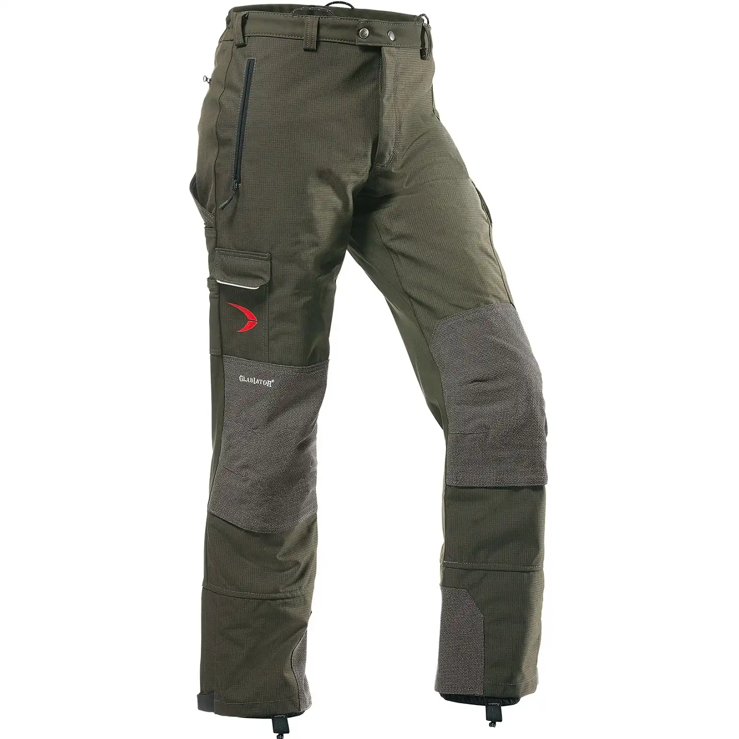 Outdoor Bundhose "GLADIATOR" in grün, M - lang - Bild 1