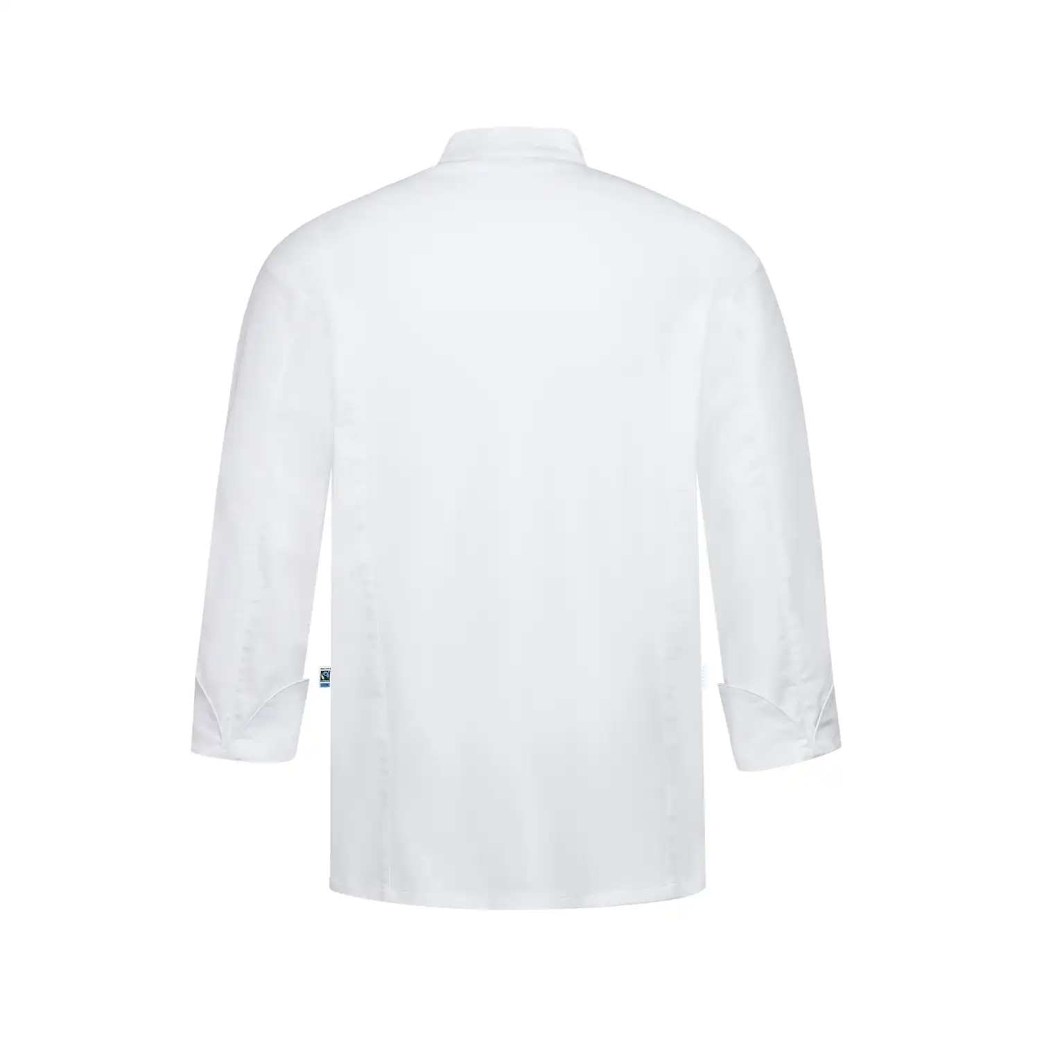 Herren Kochjacke "5598" in L, Weiß - Thumbnail 2