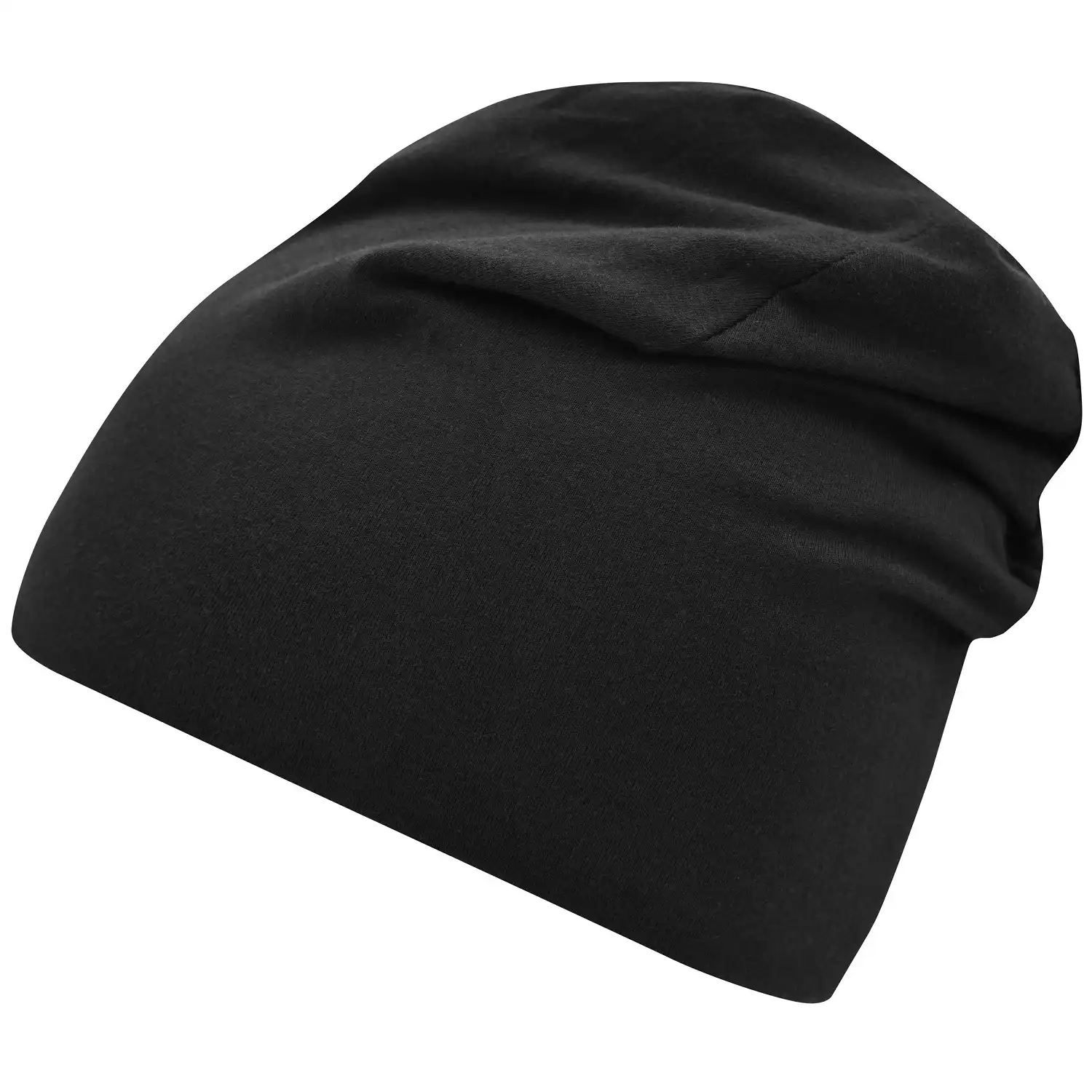 Jersey Beanie "MB7100" in schwarz - Thumbnail 1