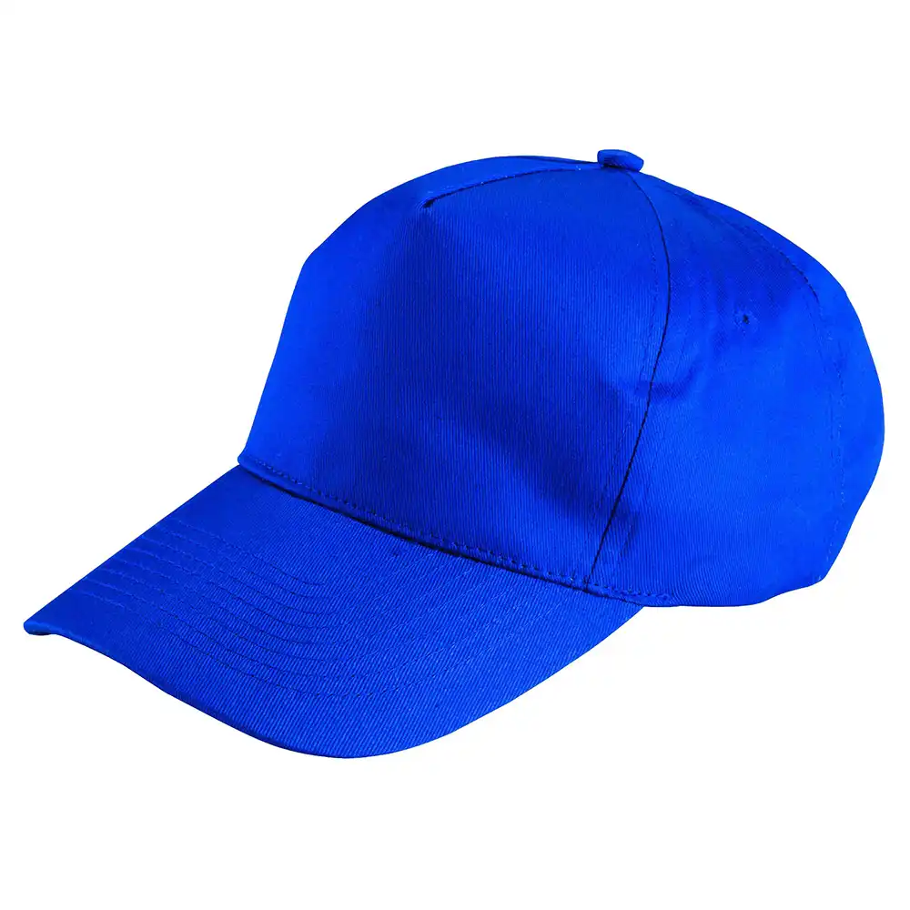 Basecap mit Druckknopf "02/116" in königsblau - Thumbnail 1