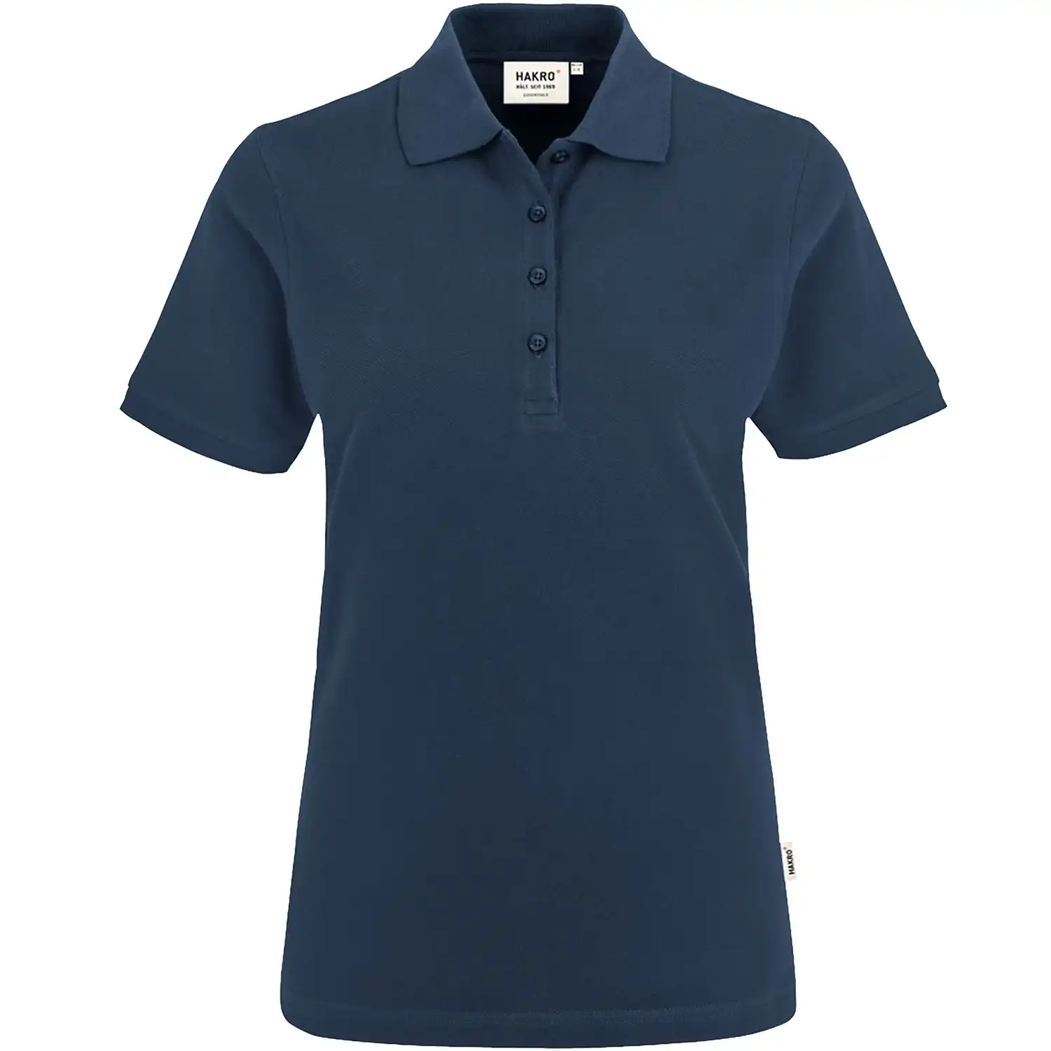 Damen-Poloshirt "CLASSIC" 110 in marine, L - Thumbnail 1