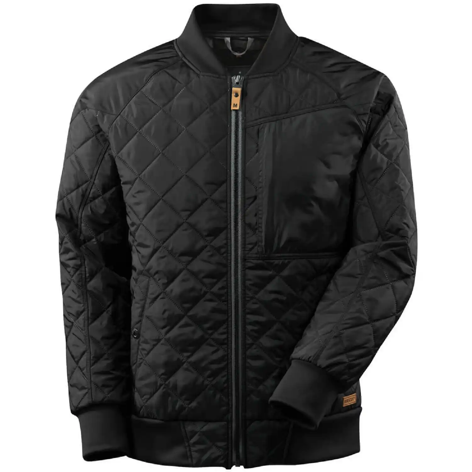 Thermojacke Advanced Bomberjacke Stepp in schwarz, L - Bild 1