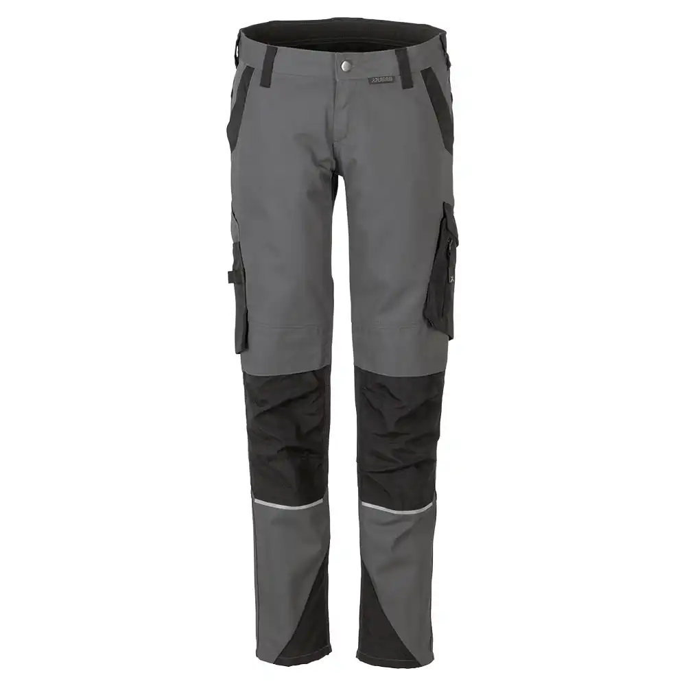 Damen Stretch-Bundhose "NORIT" in schiefer/schwarz, 40 - Bild 1