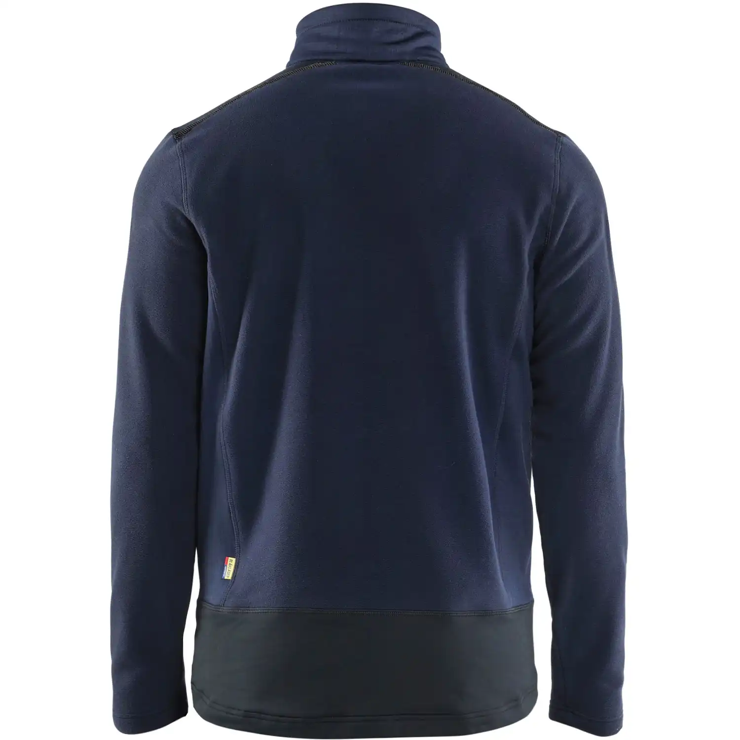 Microfleecejacke "4765" Unite in Dunkelmarine/Schwarz, L - Thumbnail 2