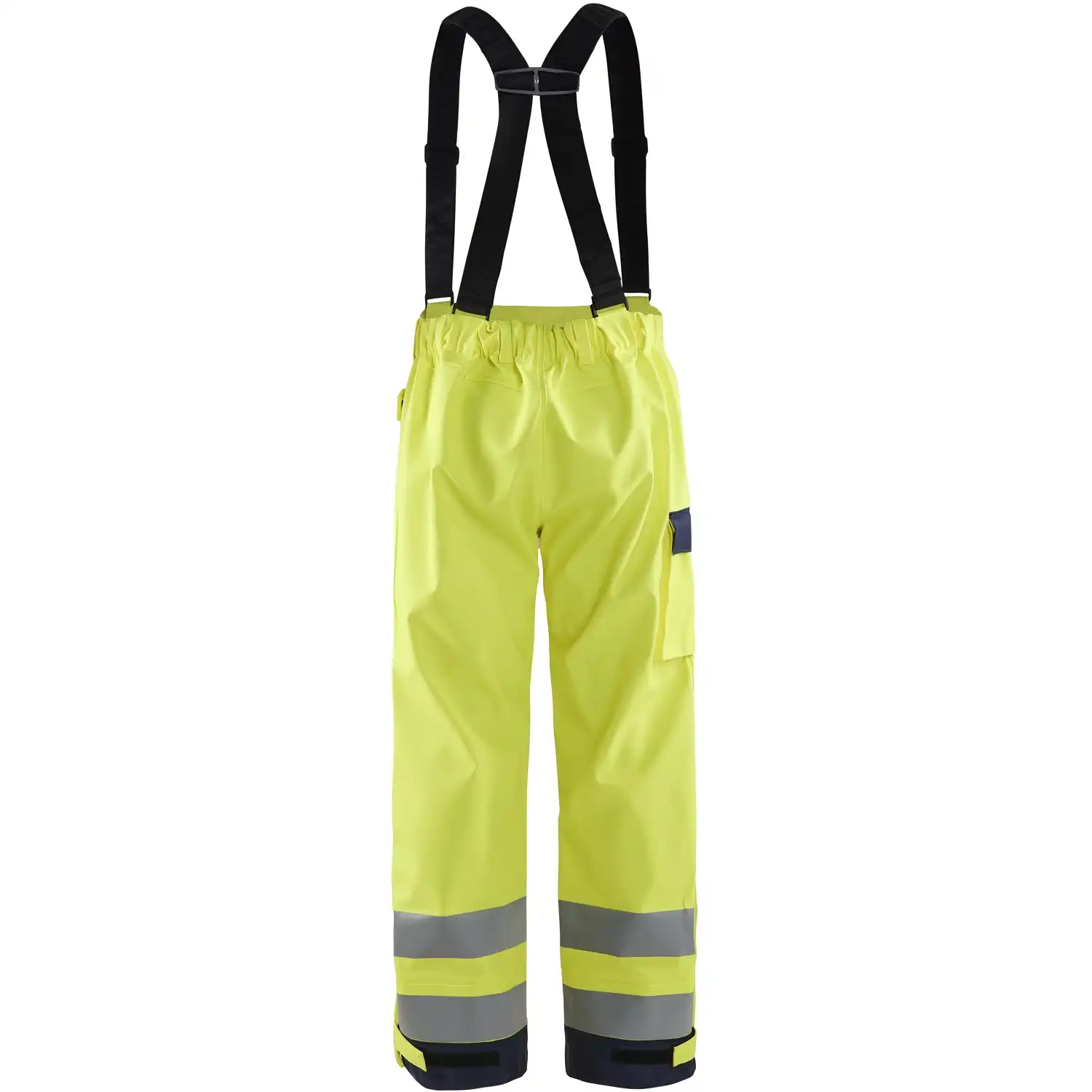 Multinorm Regenhose "1313" Level 2 gelb/marine in XXL - Thumbnail 2