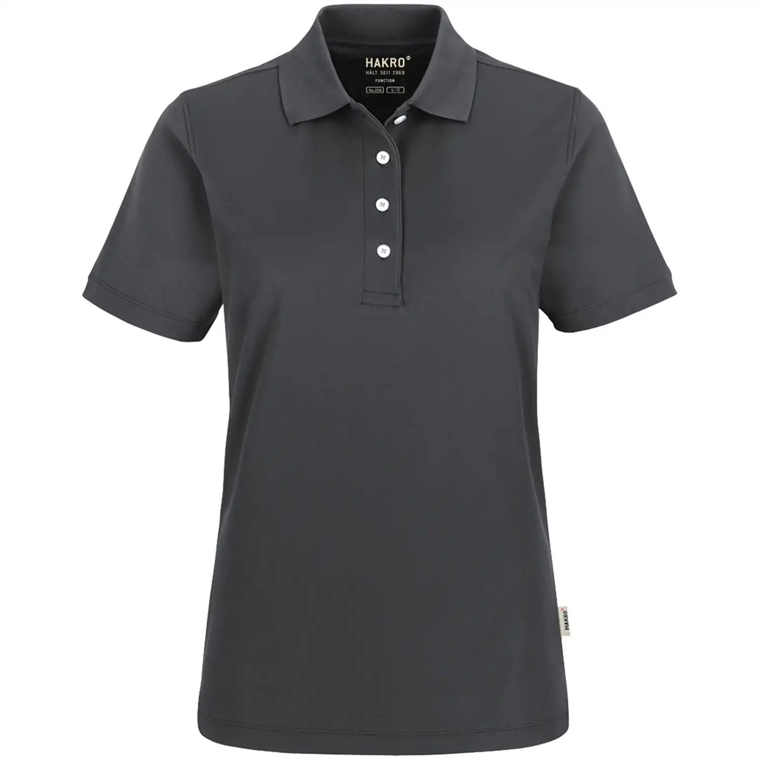 Damen Poloshirt "COOLMAX®" 150g/m² 206 in anthrazit, L - Bild 1