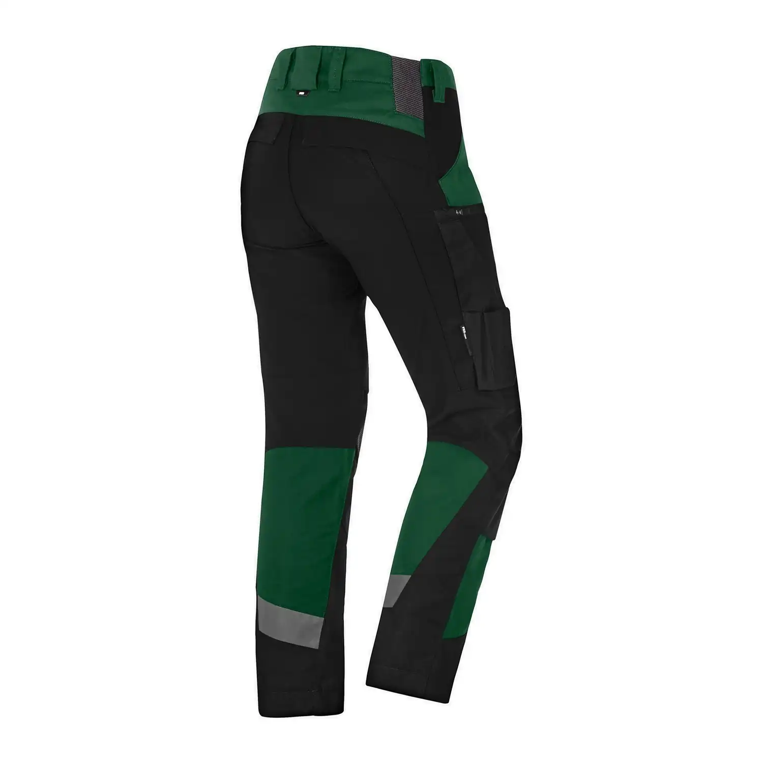 Stretch Bundhose Canvas "LEO" in grün/schwarz, 23 - Thumbnail 2