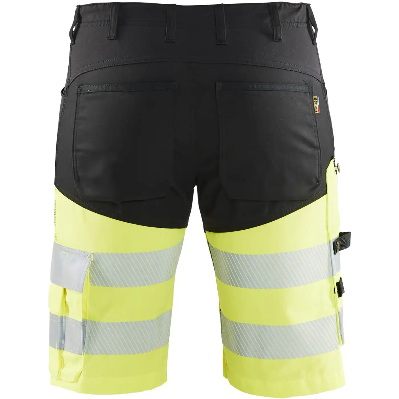 Warnschutz Stretch Shorts "1541" in schwarz/gelb, C62 - Thumbnail 2