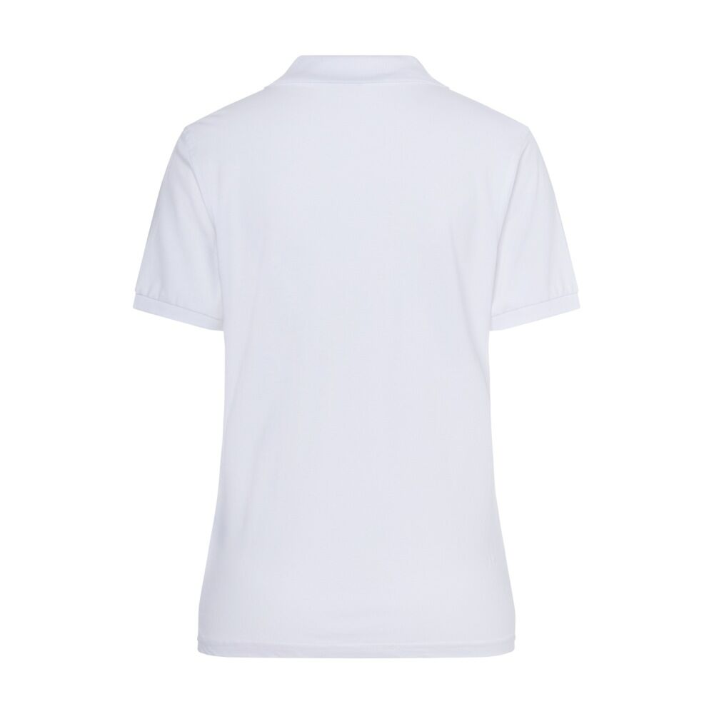 Damen Polo-Shirt Classic "JN071" in white, L - Thumbnail 2