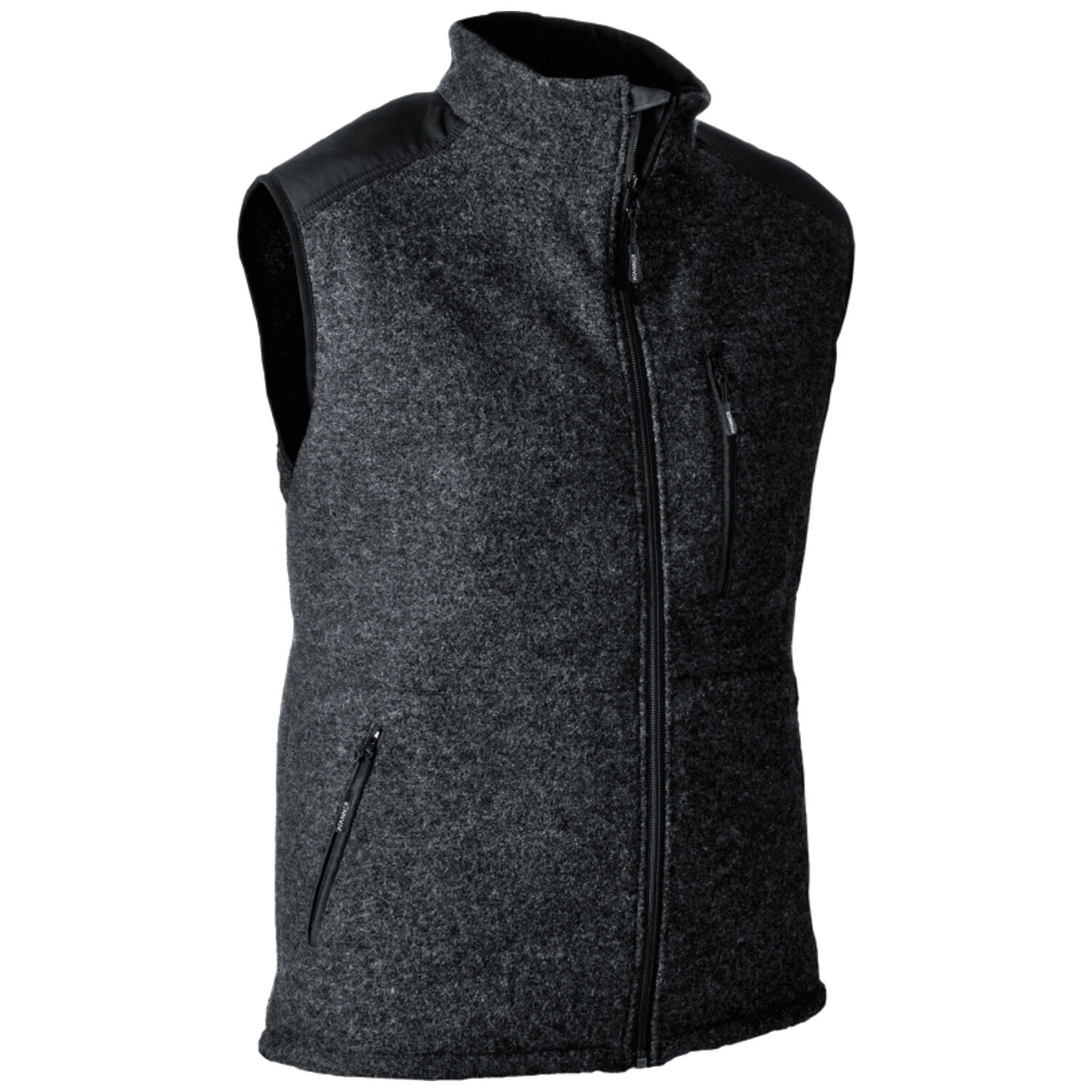Weste "WOOLTEC GILET" in grau, L - Thumbnail 1