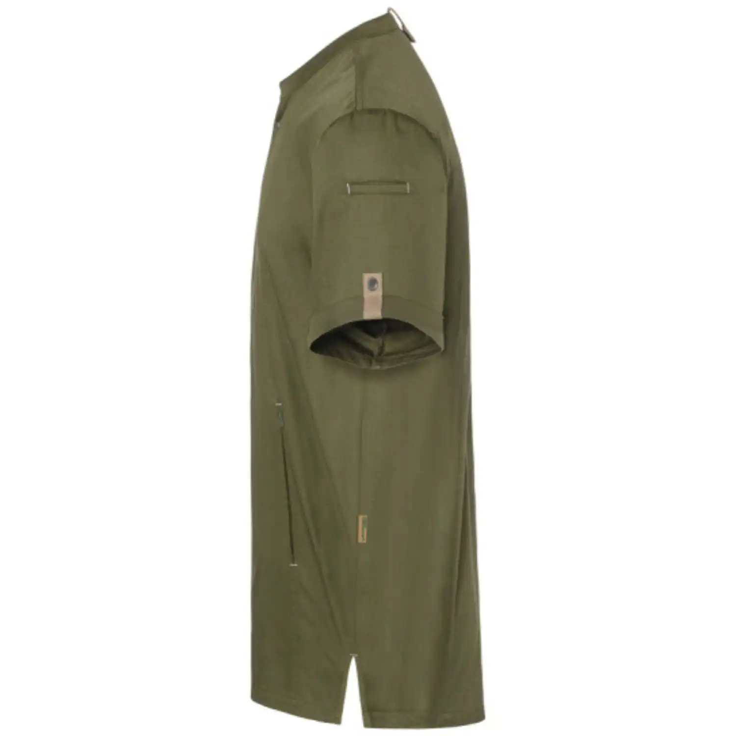 Herren Kochjacke "JM 36" in moosgrün, 46 - Thumbnail 3