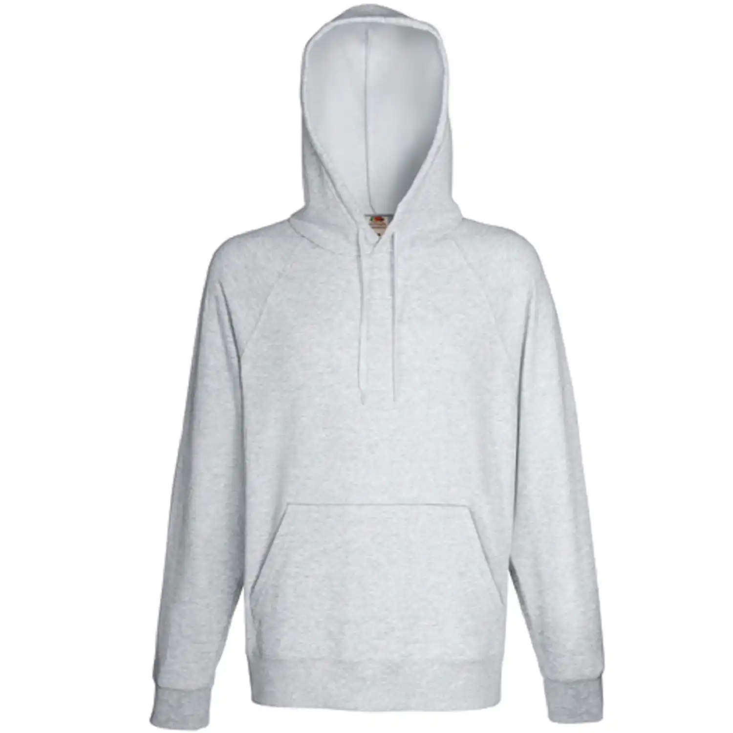 Kapuzen-Sweatshirt "F430" Lightweight in heather grey, L - Bild 1
