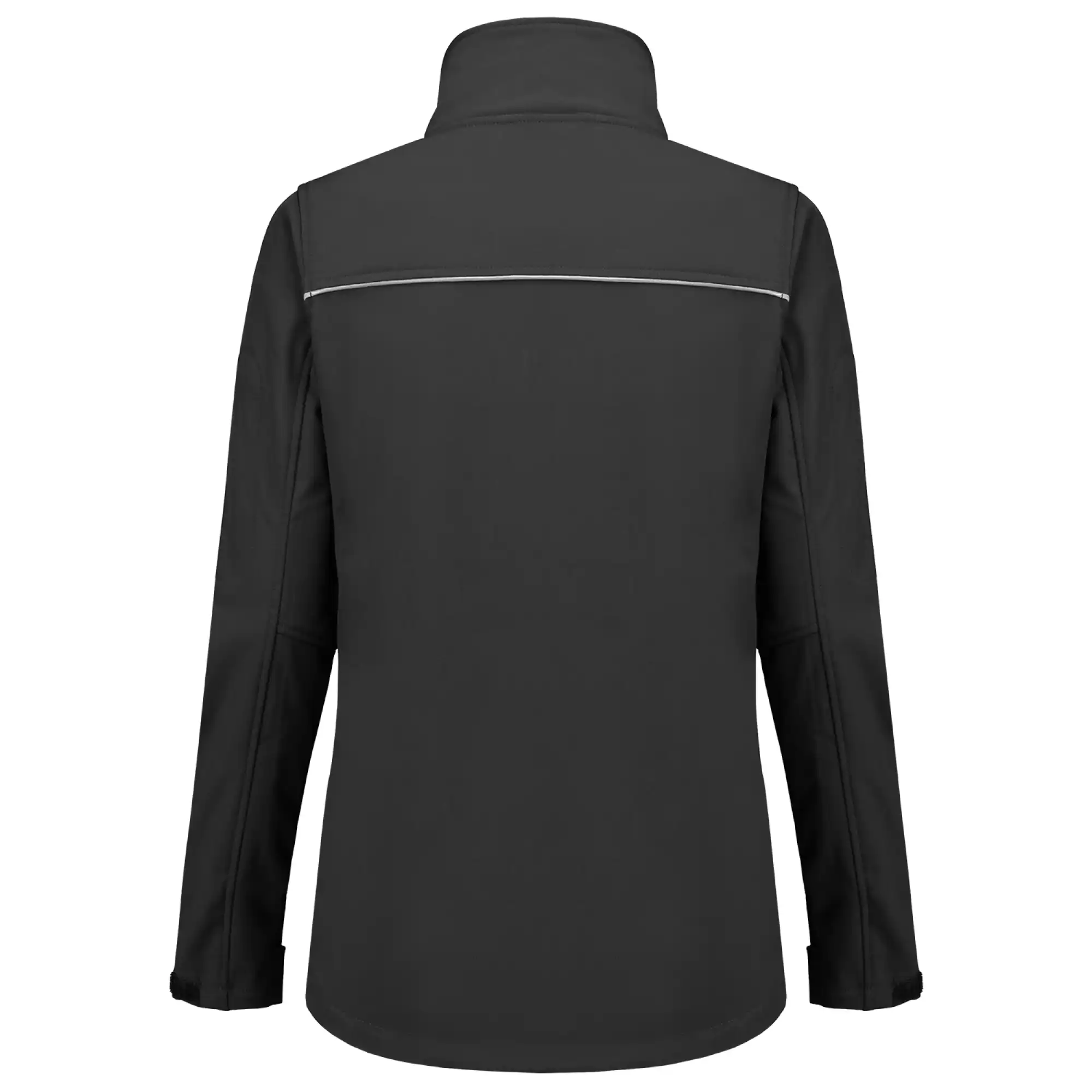 Damen Softshelljacke "402009" Exzellent in dark grey, L - Thumbnail 2