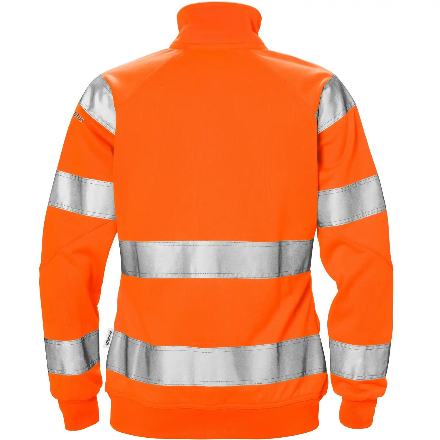 Warnschutz Damen Sweatjacke Kl. 3 "7427 SHV" in Orange, M - Thumbnail 2
