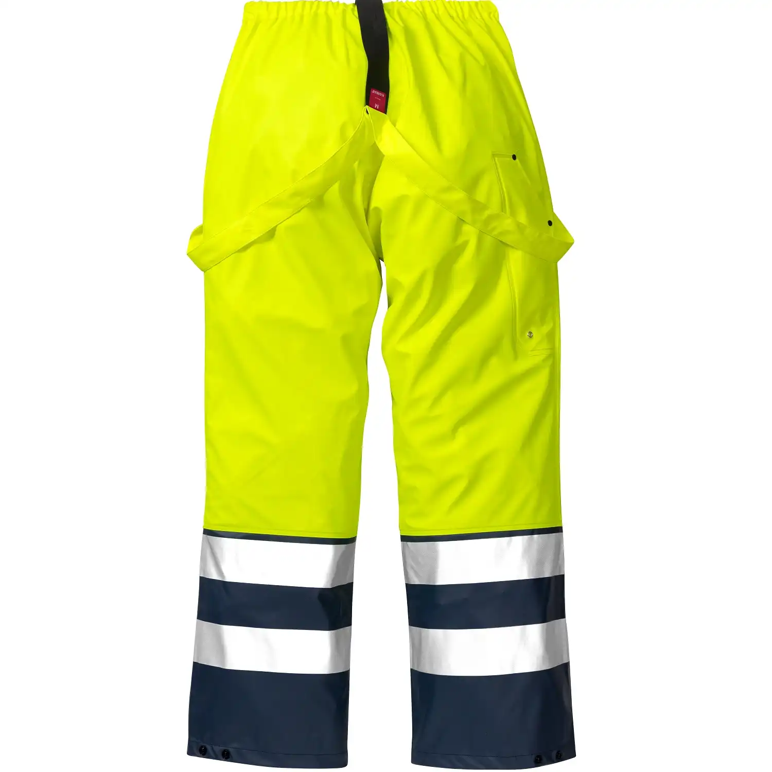 Warnschutz Regenhose "2625 RS" Kl. 2 in gelb/marine, M - Thumbnail 2