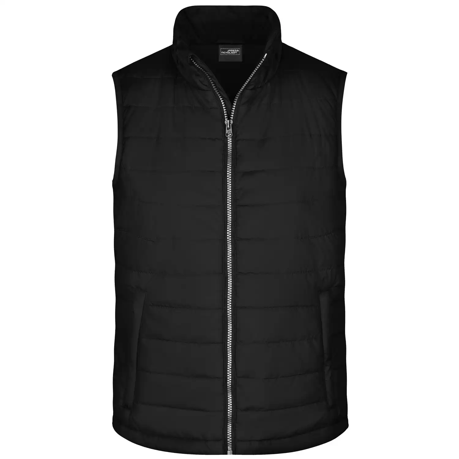 Wattierte Steppweste "JN1136 " in black, 3XL - Bild 1