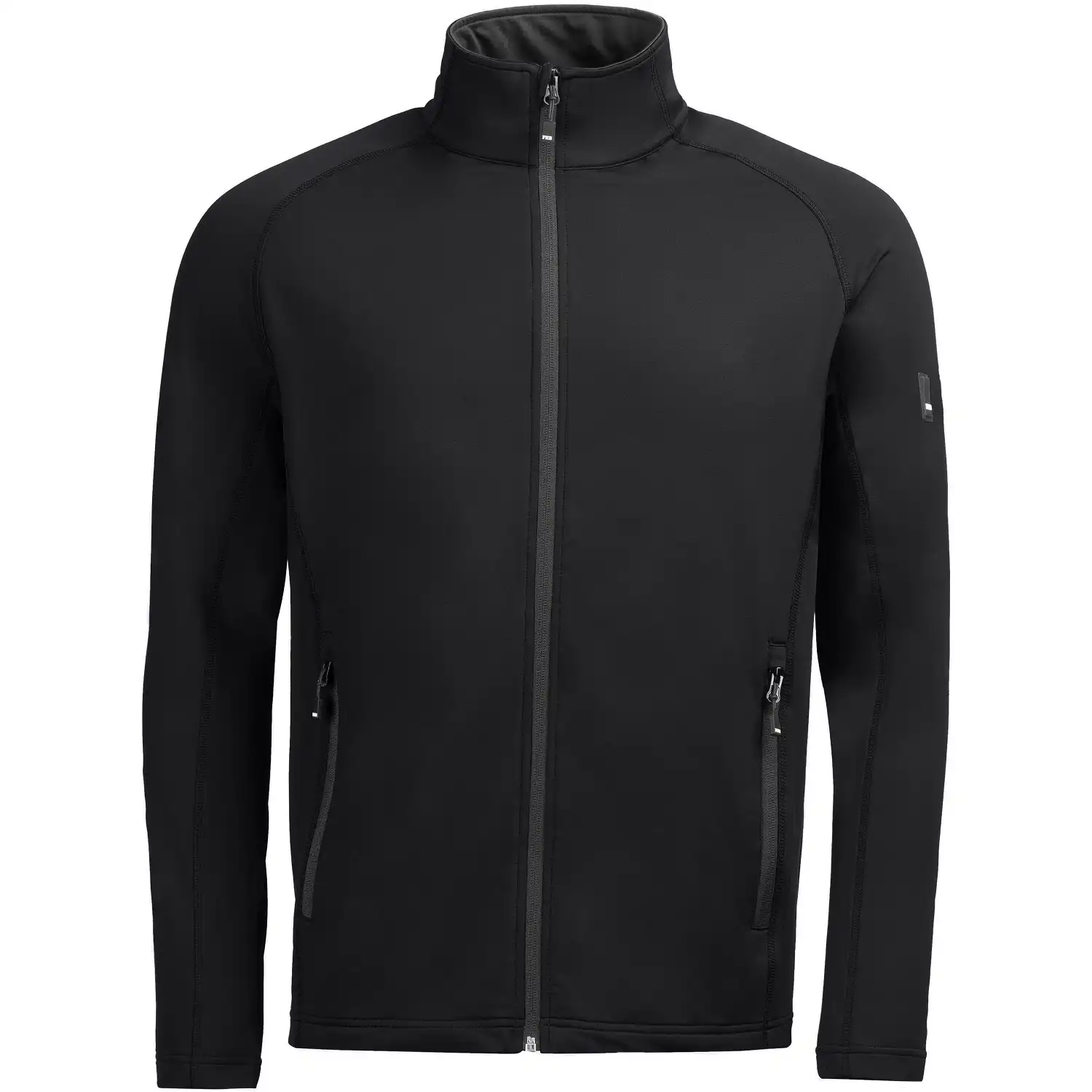 Fleecejacke "KUNO" in schwarz, XXL - Bild 1