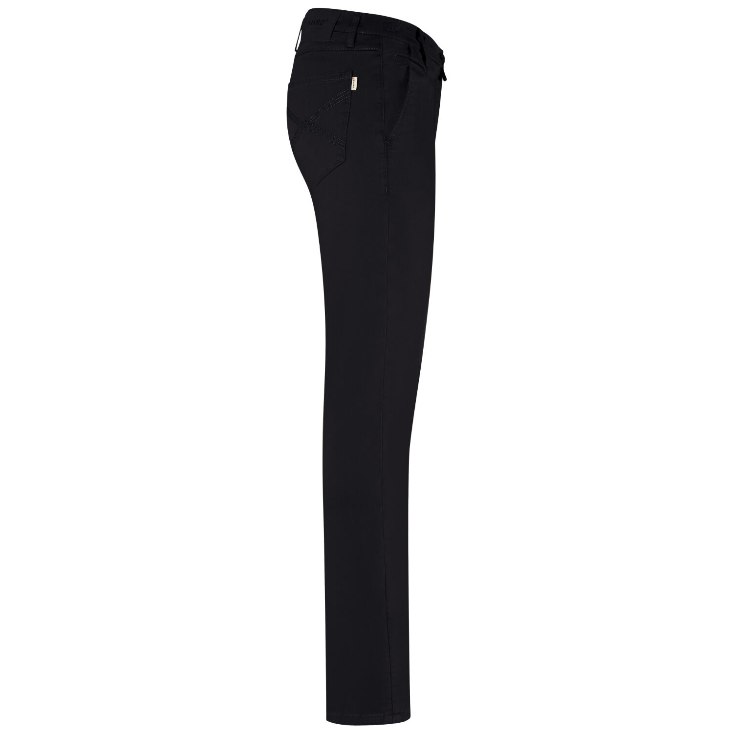 Damen Chinohose X-Stretch "706" in schwarz, L - Thumbnail 3